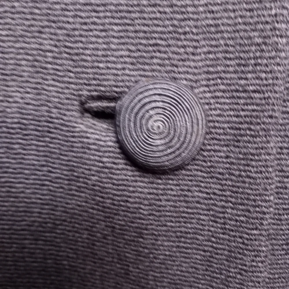 Vintage (1950's) Holly Gab Wool Coat w/Gray Mink Fur Collar - Picture 5 of 8